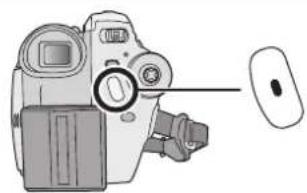 PANASONIC VDR-D300E - Sätt på kameran. - 2