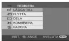PANASONIC VDR-D300E - Lägga till scener i en spellista - 3
