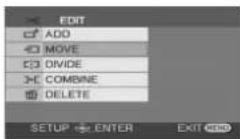 PANASONIC VDR-D300E - Tilføjelse af scener til en playliste - 11