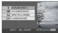 PANASONIC VDR-D300E - När kameran är i stoppläge trycker du på MENU-knappen. - 2