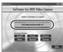 PANASONIC VDR-D300E - Klicka på [DVD-MovieAlbumSE 4.2]. - 1