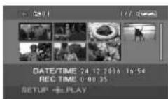 PANASONIC VDR-D300E - Afspilning af en playliste - 3