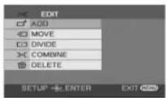 PANASONIC VDR-D300E - Tilføjelse af scener til en playliste - 3