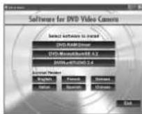 PANASONIC VDR-D300E - Sæt CD-ROM'en i computeren. - 1