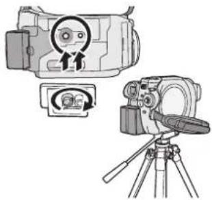 PANASONIC VDR-D300E - Stativfäste - 1