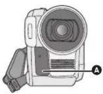 PANASONIC VDR-D300E - ■ Om hvidbalancesensoren Ⓐ - 1