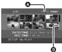PANASONIC VDR-D300E - Afspilning af levende billeder - 2