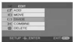 PANASONIC VDR-D300E - Tilføjelse af scener til en playliste - 16