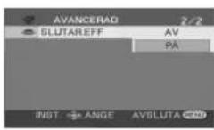 PANASONIC VDR-D300E - Sätta på och stänga av slutareffekten - 1