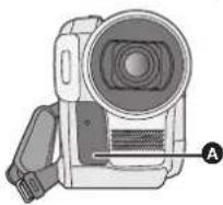 PANASONIC VDR-D300E - ■ Om vitbalanssensorn A - 1