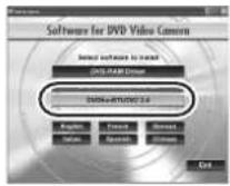 PANASONIC VDR-D300E - Sätt i CD-ROM-skivan i datorn. - 2