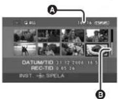 PANASONIC VDR-D300E - Välj den scen du vill spela upp. - 1