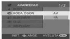PANASONIC VDR-D300E - Funktion för reducering av röda ögon - 1