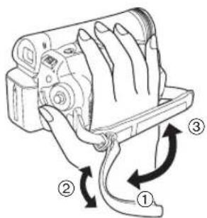 PANASONIC NV-GS60E - La empuñadura - 1