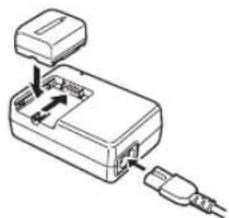 PANASONIC NV-GS60E - Carga de la batería - 1