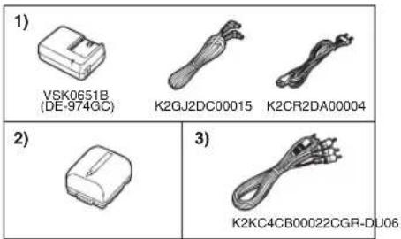 PANASONIC NV-GS60E - Accesorios - 1