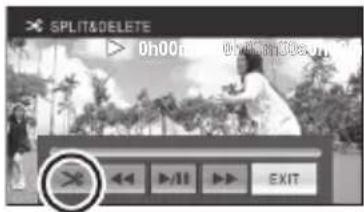 PANASONIC HDC-SDX1 - Opdeling af en scene, der delvis skal slettes (MP4) - 1