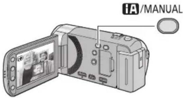 PANASONIC HDC-SDX1 - Tryk knappen helt ned (tryk i bund) for at tage billedet. - 2