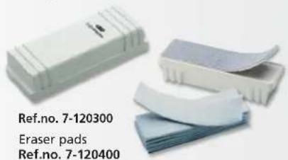 Ref.no. 7-120300 Eraser pads Ref.no. 7-120400