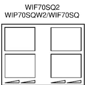 WIF70SQ2 WIP70SQW2/WIF70SQ