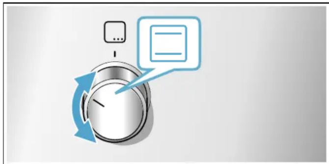 BOSCH Serie 2 HBF010BR0S - Indstille ovnfunktion og temperatur - 1