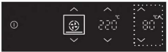 ① 320°C 80°C