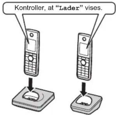 PANASONIC KX-TG8552NE - Genopladning af batteri - 1