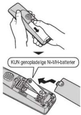 KUN genopladelige Ni-MH-batterier