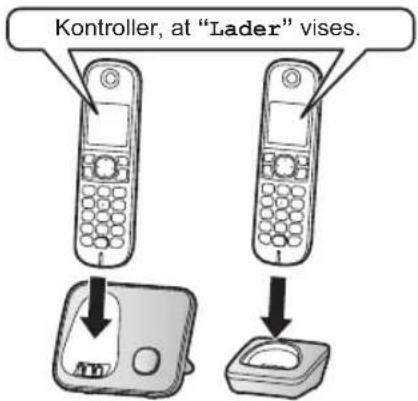 PANASONIC KX-TG6881NE - Genopladning af batteri - 1