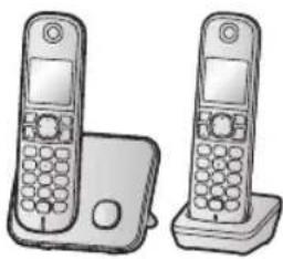PANASONIC KX-TG6881NE - Modelsammensætning - 1