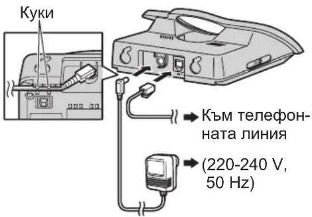PANASONIC KX-TCD445FXS - Свързване - 1