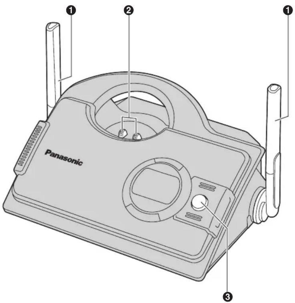 PANASONIC KX-TCD280NE - Betjeningsknapper - 1
