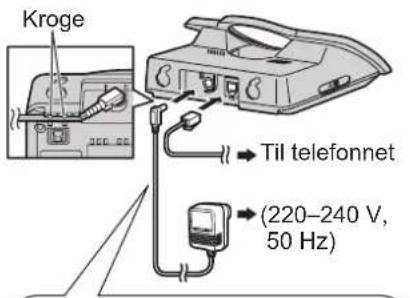 PANASONIC KX-TCD152NE - Tilslutninger - 1
