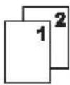 PANASONIC KX-MB771NE - For at kopiere flere sider over på en (funktionen N i 1) - 1
