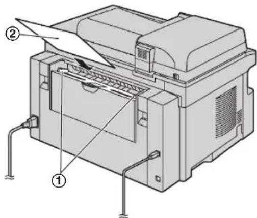 PANASONIC KX-MB771NE - Brug den manuelle indbakke - 1