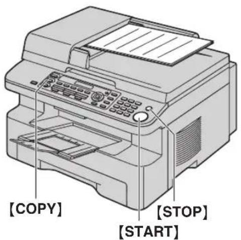 PANASONIC KX-MB771NE - Anvendelse af den automatiske dokumentindføring - 1