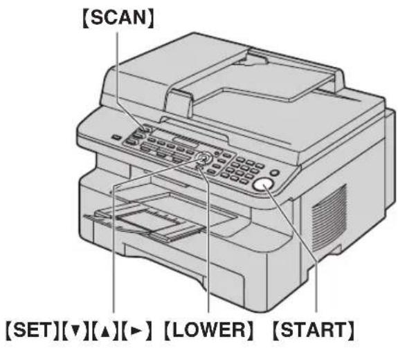 PANASONIC KX-MB771NE - Bemærk: - 1