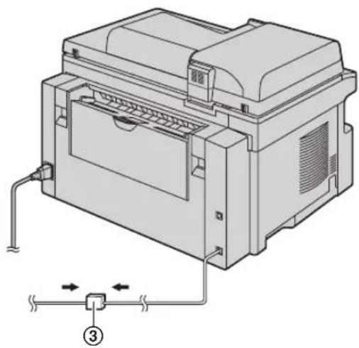 PANASONIC KX-MB771NE - Bemærk: - 1
