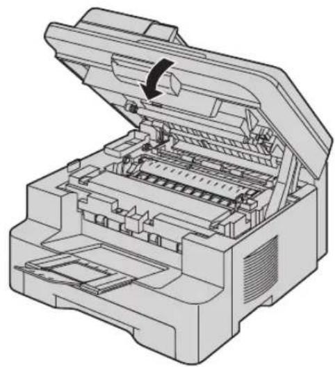 PANASONIC KX-MB771NE - Hvis printerpapiret sidder fast i maskinen - 9