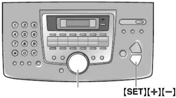 PANASONIC KX-FL611NE - Justering af lydstyrker - 1