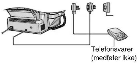 PANASONIC KX-FL611NE - Opsætning af faxapparat og telefonsvarer - 3