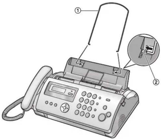 PANASONIC KX-FP205NE - Ledning til håndsæt - 2