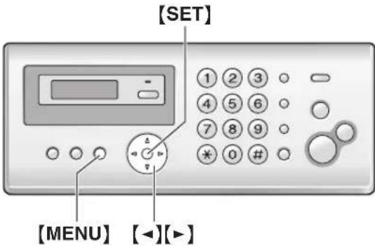 PANASONIC KX-FP205NE - Dato og tid - 1