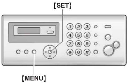 PANASONIC KX-FP205NE - Gemme navne og telefonnumre i telefonbogen - 1