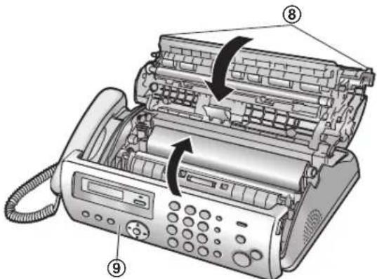PANASONIC KX-FP205NE - Forsigtig: - 3