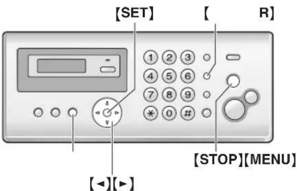 PANASONIC KX-FP205NE - Dit faxnummer - 1