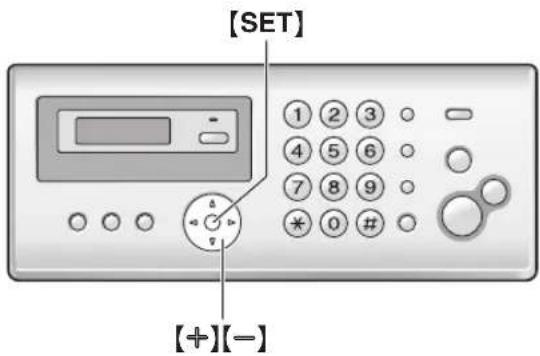 PANASONIC KX-FP205NE - Justering af lydstyrker - 1