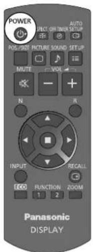 PANASONIC TH-65PB1EK - Bemærk: - 1