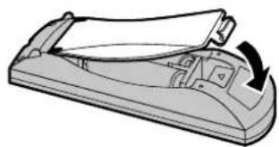 PANASONIC TH-65PB1EK - Kræver to R6 batterier. - 3