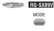 PANASONIC RQ-SX83V - Repealing a song (One-repeat function) / 重复首歌曲(单曲重复功能)/ Повтор песни (функция одного повтора) - 2